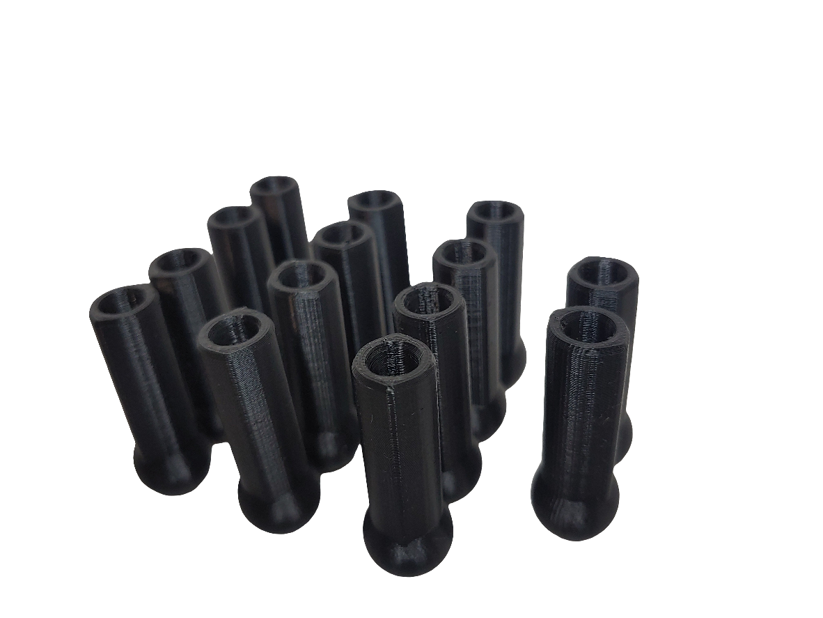 0.500 Ball-1 inch Straight Stem-7pcs per pack