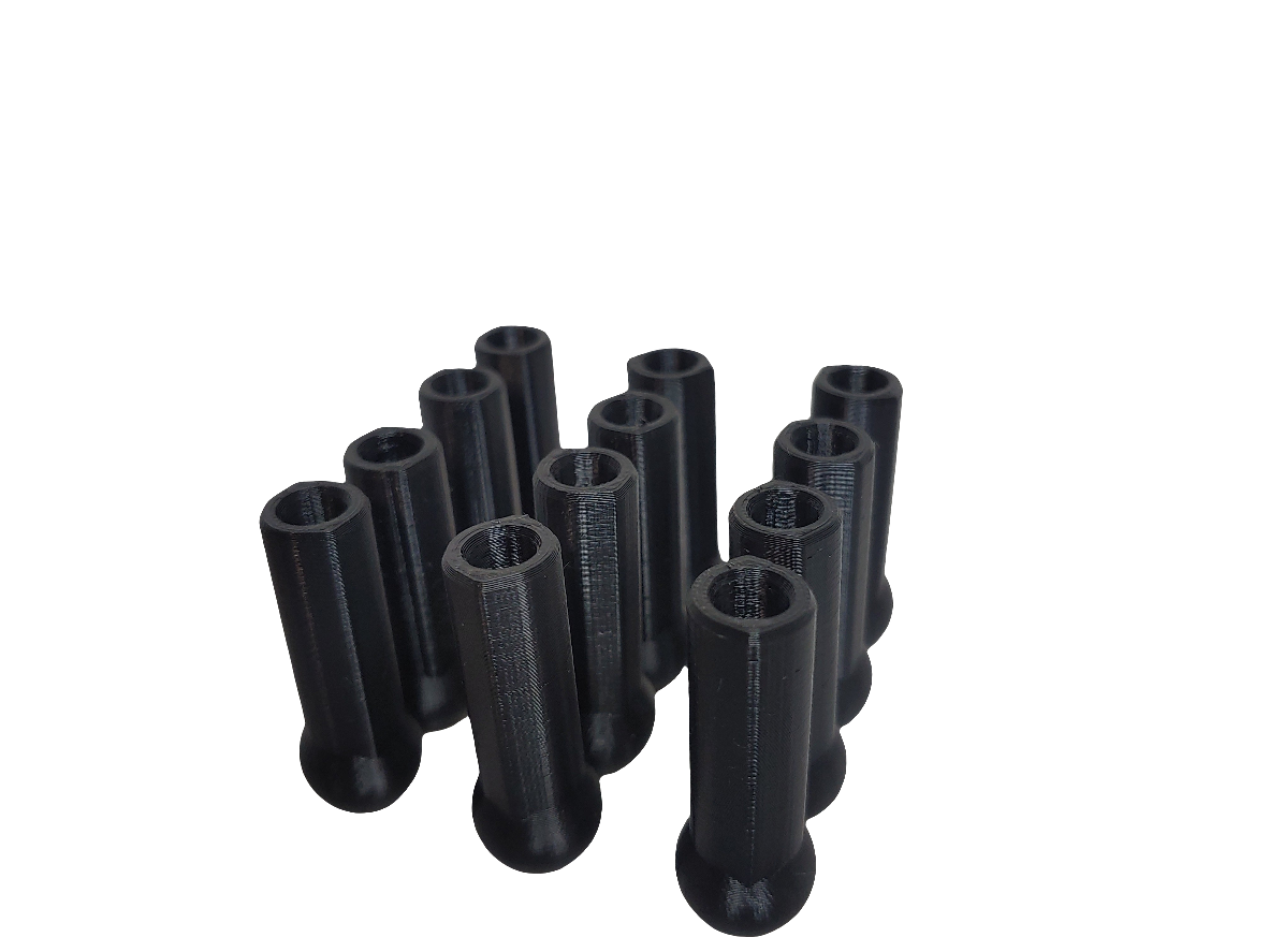 0.500 Ball-1 inch Straight Stem-7pcs per pack