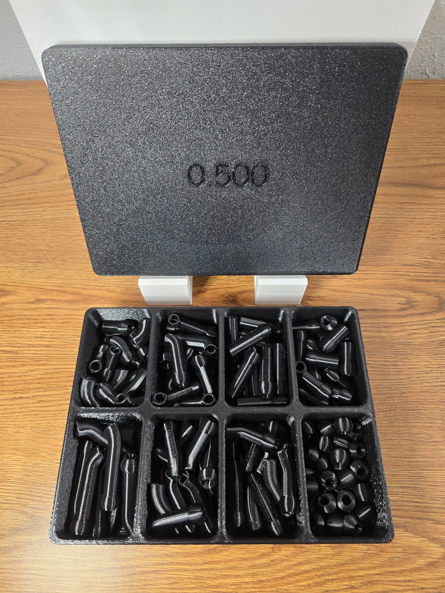 0.500 inch CNC coolant line complete assortment kit in organizer box