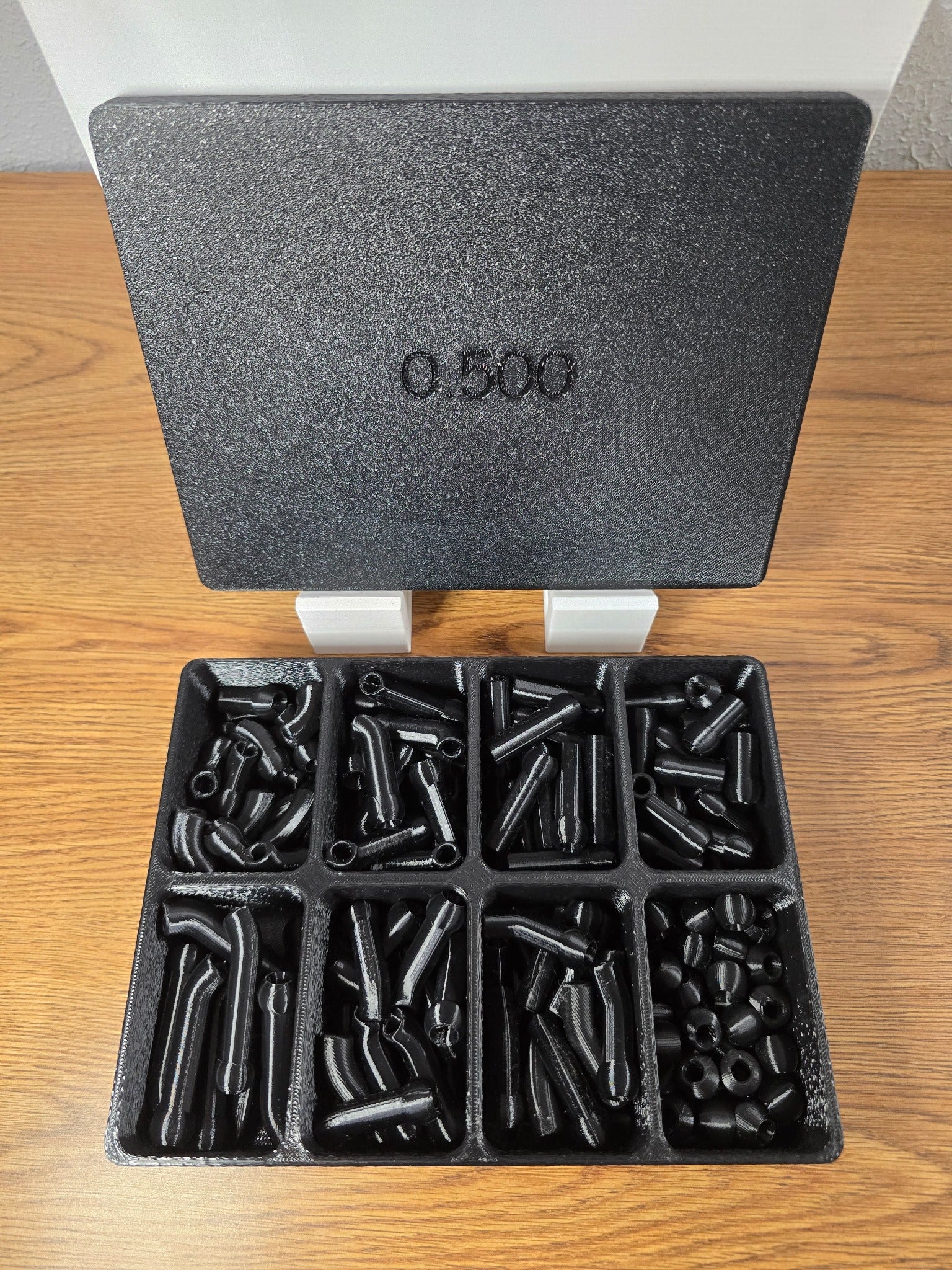 0.500 inch CNC coolant line complete assortment kit in organizer box